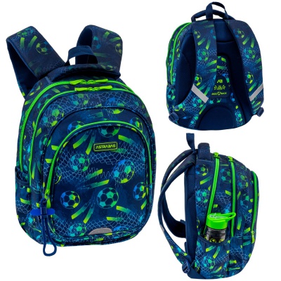 Školský batoh AstraBAG FOOTBALL AB300 42×30×19 cm