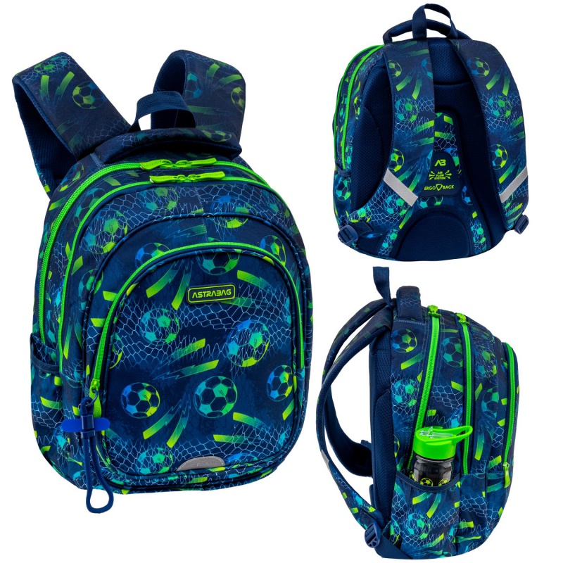 Školský batoh AstraBAG FOOTBALL AB300 42×30×19 cm