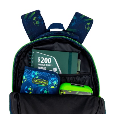 Školní batoh AstraBAG FOOTBALL AB300 42×30×19 cm