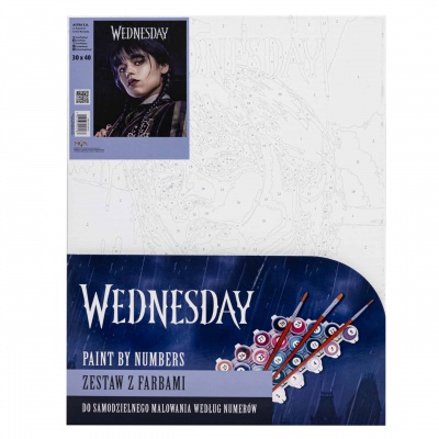 Maľovanie podľa čísel Wednesday 30×40 cm