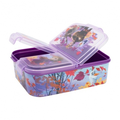Box na desiatu Frozen – detský lunch box s priehradkami