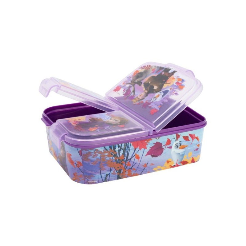 Box na desiatu Frozen – detský lunch box s priehradkami