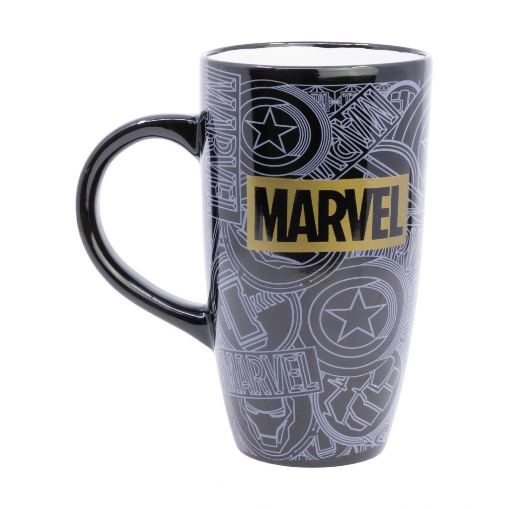 Keramický hrnček latte Marvel Avengers 695 ml