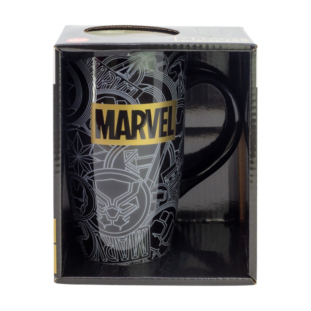 Keramický hrnček latte Marvel Avengers 695 ml