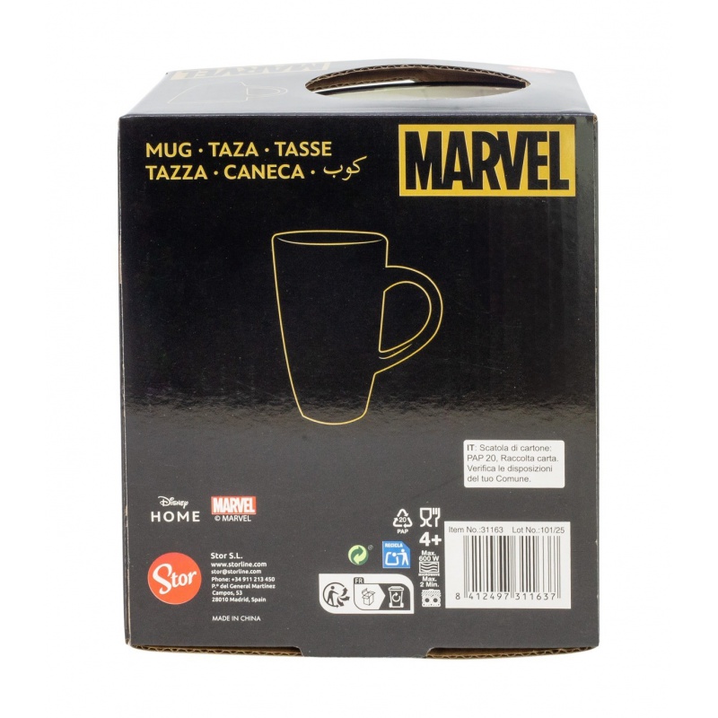 Keramický hrnček latte Marvel Avengers 695 ml