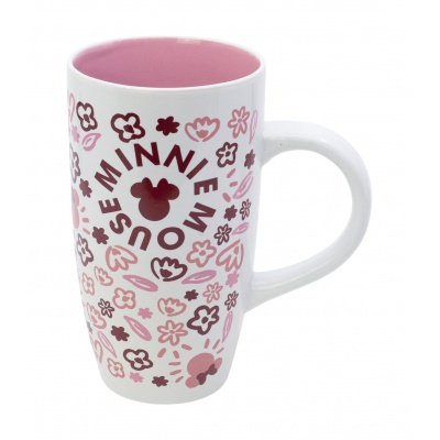 Keramický hrnček latte Minnie Mouse 695 ml