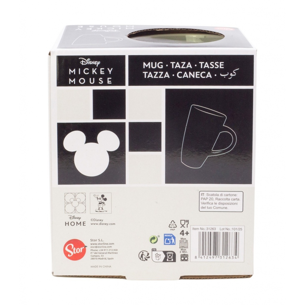 Keramický hrnek latte Mickey Mouse 695 ml