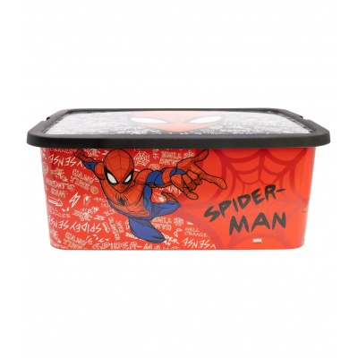 plastovy-ulozny-box-spiderman-klikacie-veko-13-l-03395