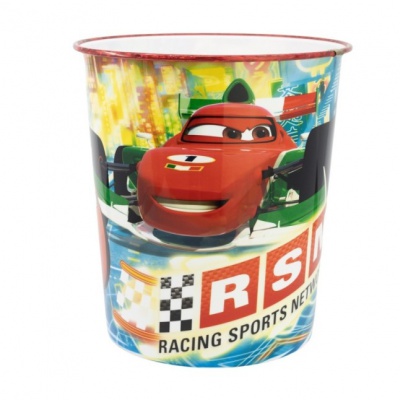 Dětský odpadkový koš Cars 10 l plastový