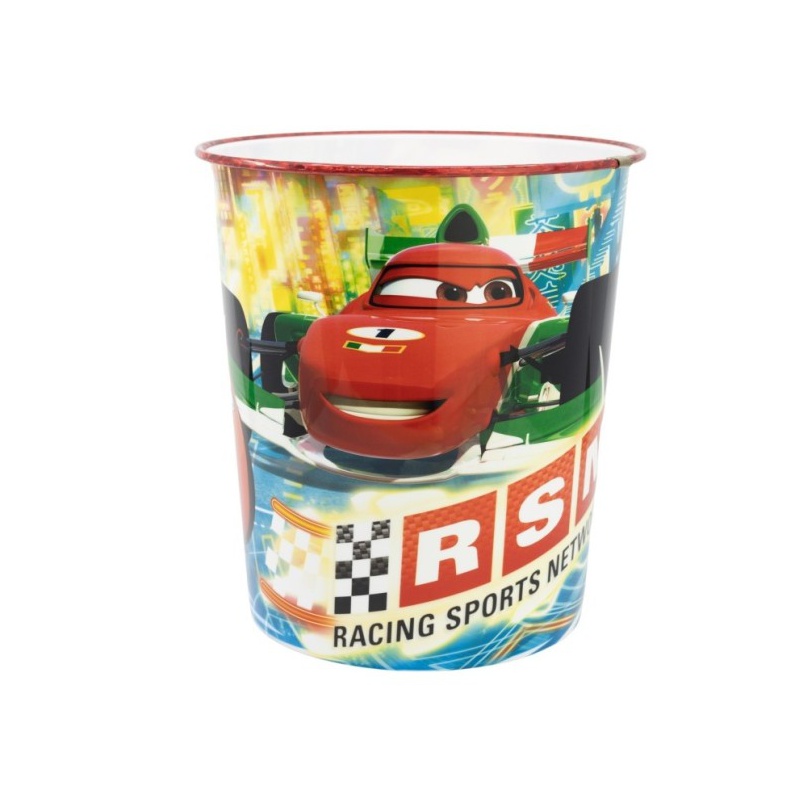 Dětský odpadkový koš Cars 10 l plastový