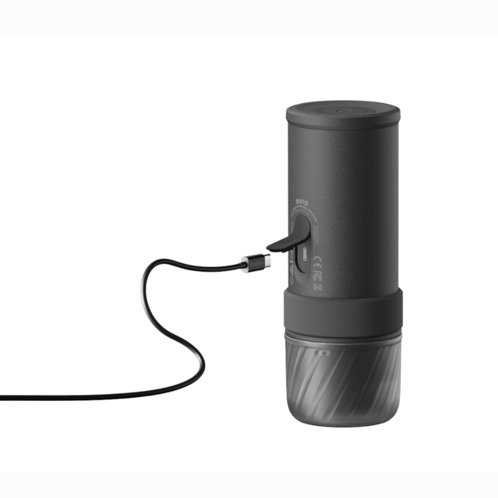 Outin Mino prenosný espresso kávovar Space Grey 22 bar