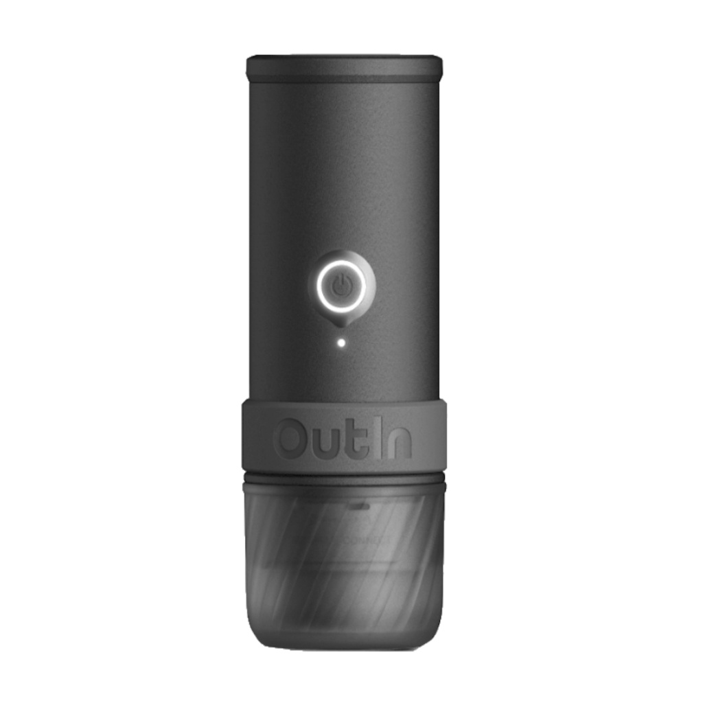 Outin Mino prenosný espresso kávovar Space Grey 22 bar