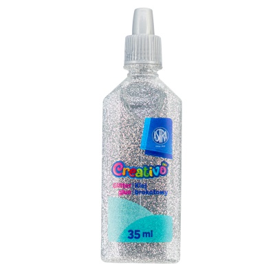 CREATIVO Glitrové lepidlo se třpytkami 35ml, zlatá, 332118001