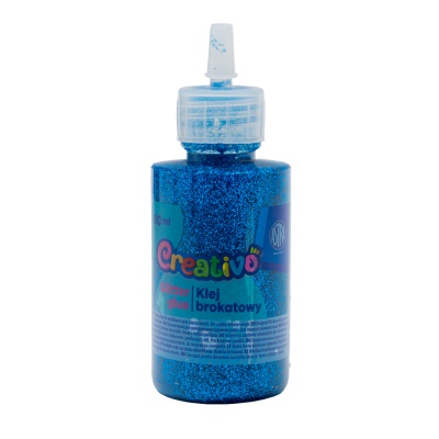 CREATIVO Glitrové lepidlo se třpytkami 60ml, mix barev, 332114004