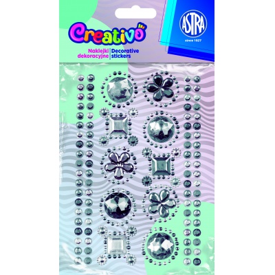 CREATIVO Dekorační samolepící kamínky, LEDOVÝ PALÁC, 335118015