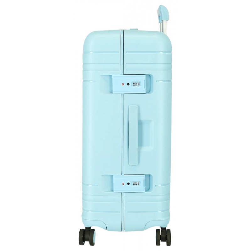 Stredný kufor Movom Dimension 66 cm tyrkysový TSA