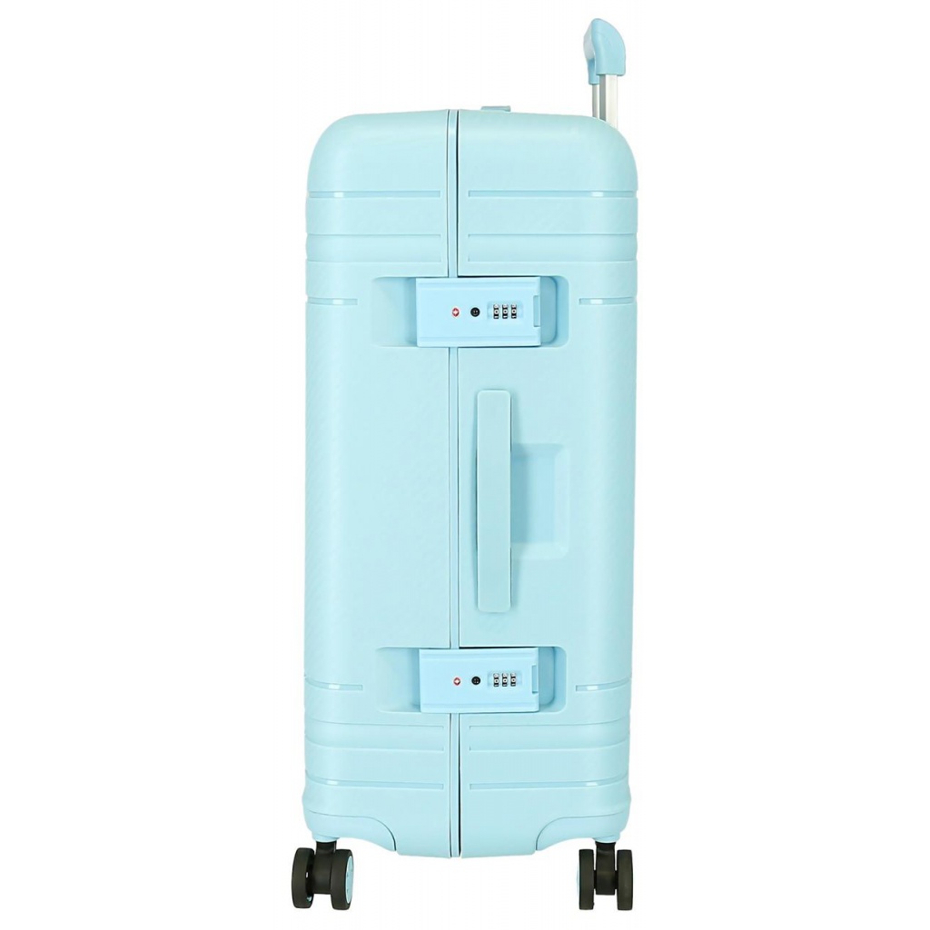 Veľký kufor Movom Dimension 75 cm tyrkysový TSA