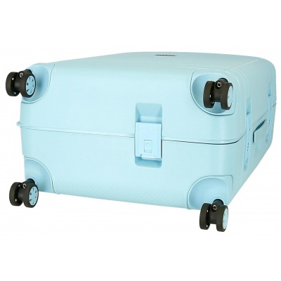 Veľký kufor Movom Dimension 75 cm tyrkysový TSA