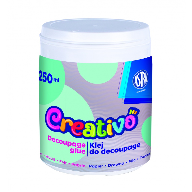 Lepidlo na decoupage 250 ml Astra Creativo