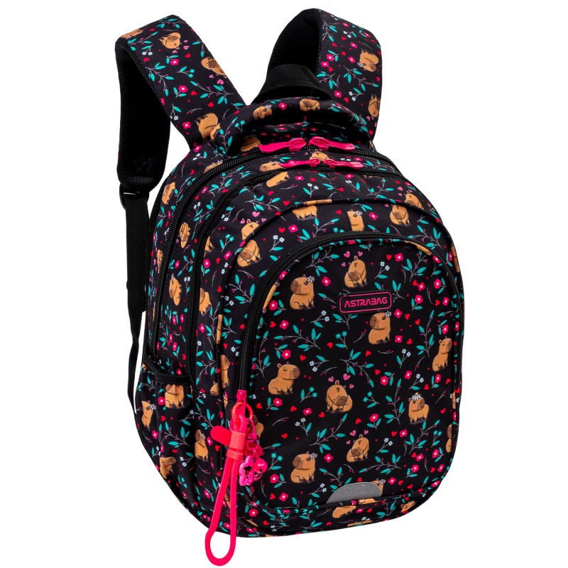 Školní batoh ASTRABAG FLOWER CAPY AB300