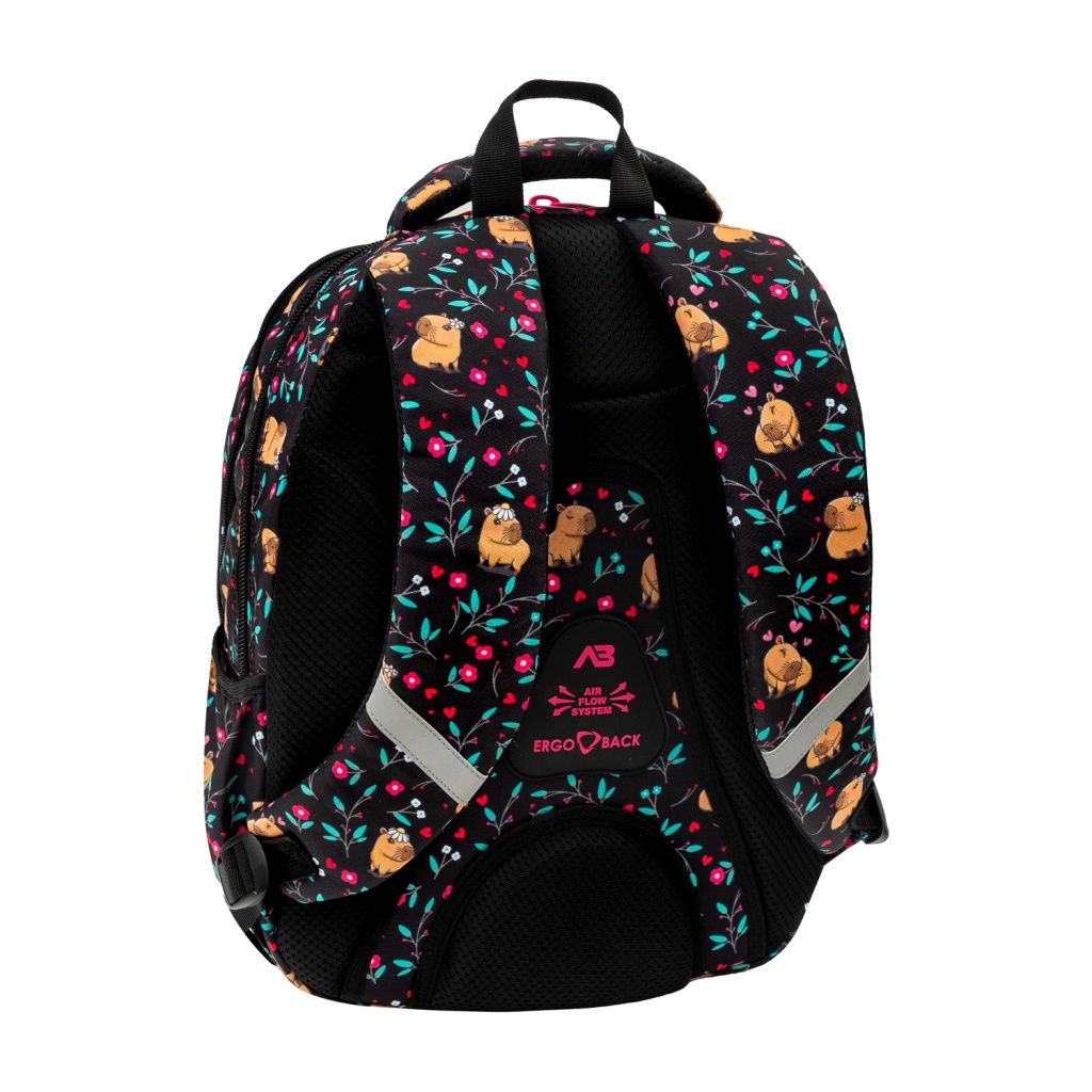 Školní batoh ASTRABAG FLOWER CAPY AB300