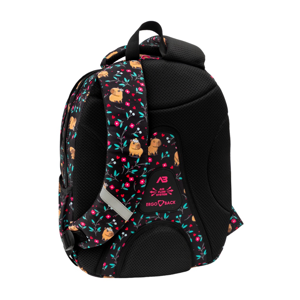 Školní batoh ASTRABAG FLOWER CAPY AB300