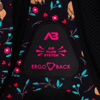 Školní batoh ASTRABAG FLOWER CAPY AB300