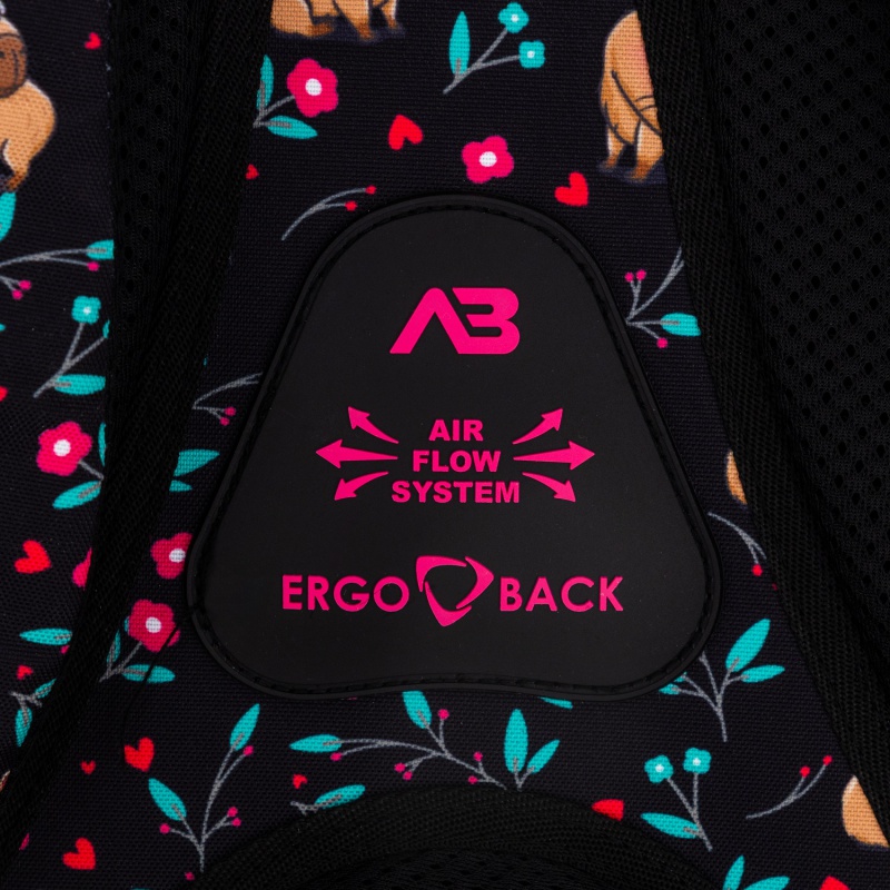 Školní batoh ASTRABAG FLOWER CAPY AB300