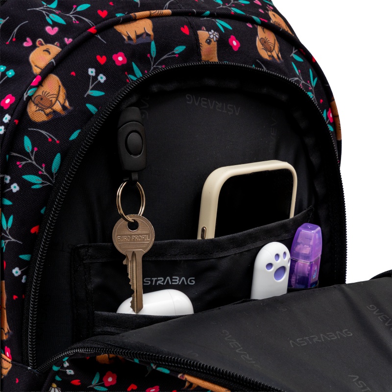 Školní batoh ASTRABAG FLOWER CAPY AB300