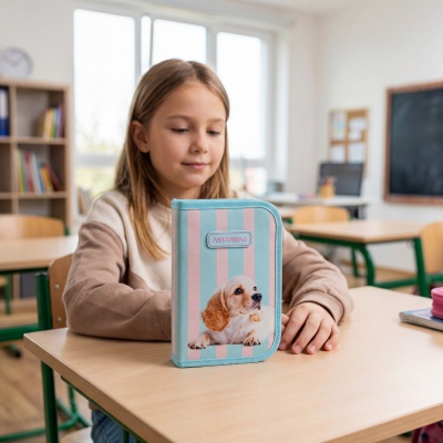 Penál bez výbavy AstraBAG PUPPY LINE AC1
