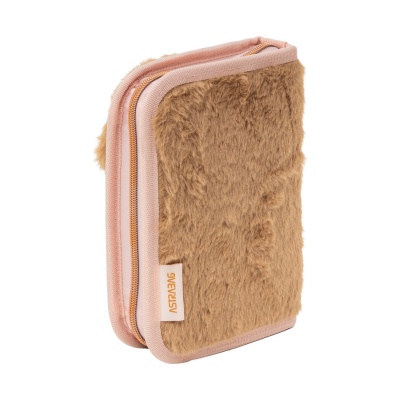 Plyšový peračník AstraBAG FLUFFY PUPPY AC1 bez výbavy