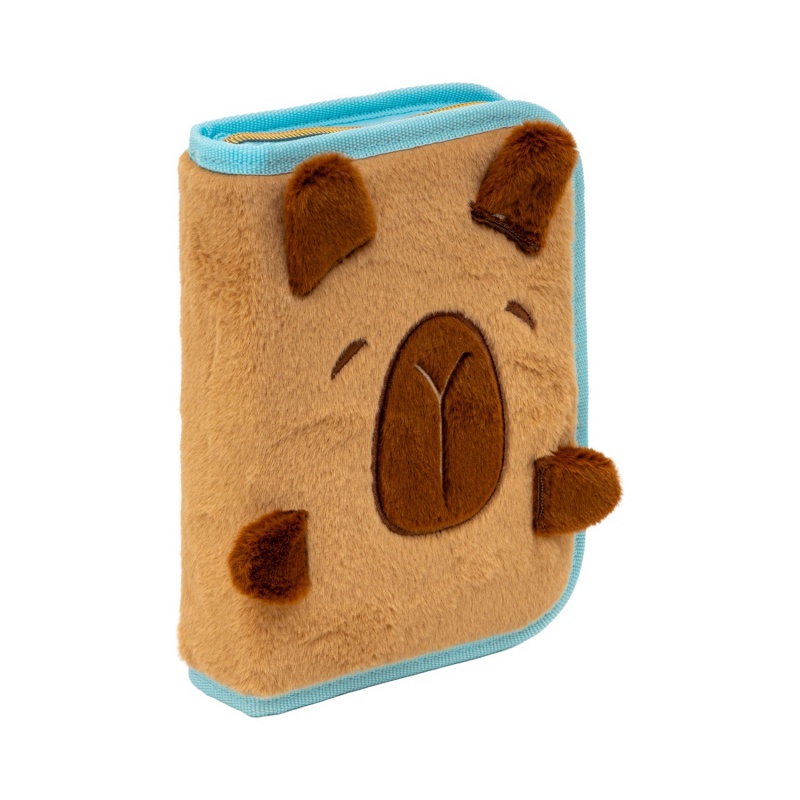 Plyšový peračník AstraBAG FLUFFY CAPY AC1 bez výbavy