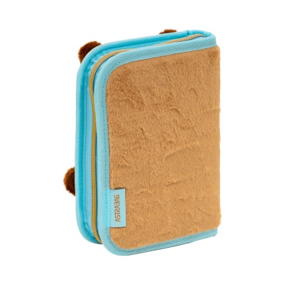 Plyšový peračník AstraBAG FLUFFY CAPY AC1 bez výbavy