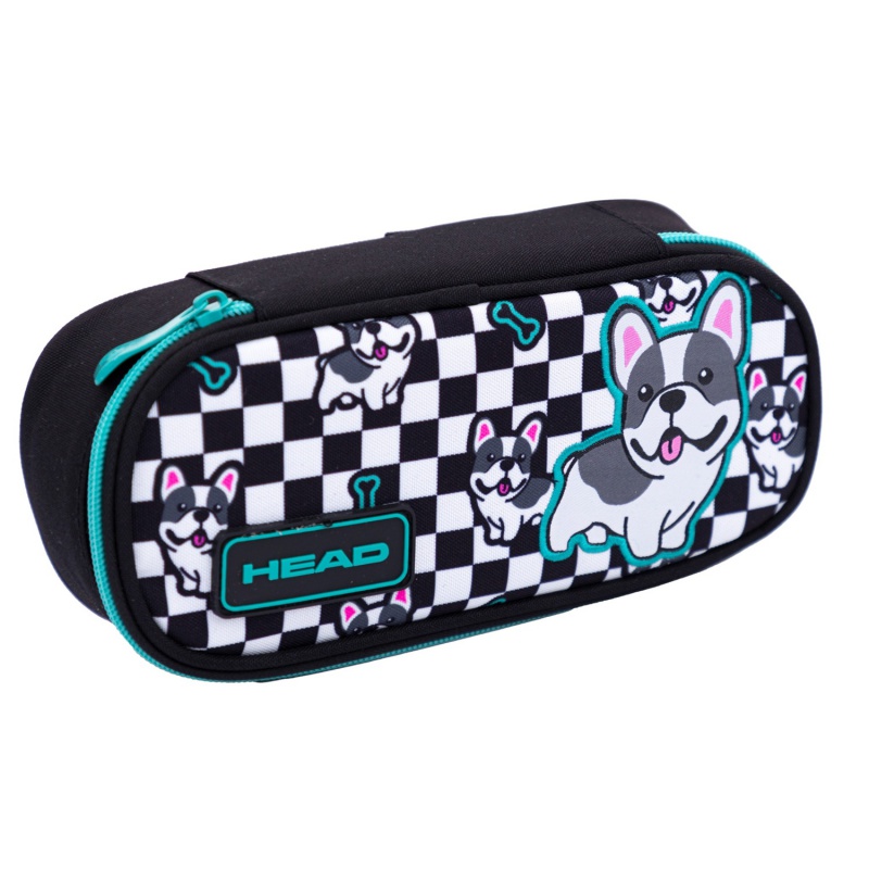 Jednokomorový penál Head Cute Puppy AC6 - školní pouzdro, 503025030