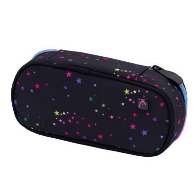 Jednokomorový penál Head Rainbow Kitty AC6 - školní pouzdro, 503025038