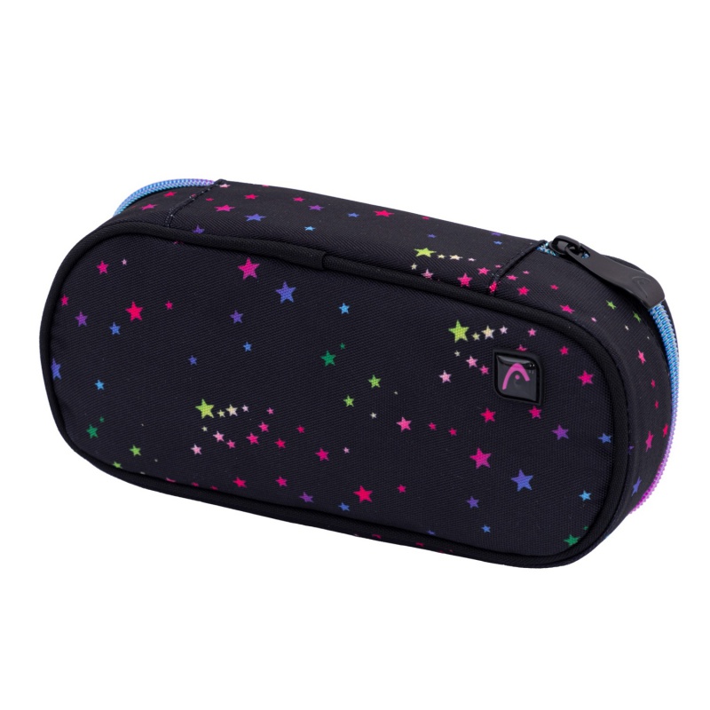 Jednokomorový penál Head Rainbow Kitty AC6 - školní pouzdro, 503025038