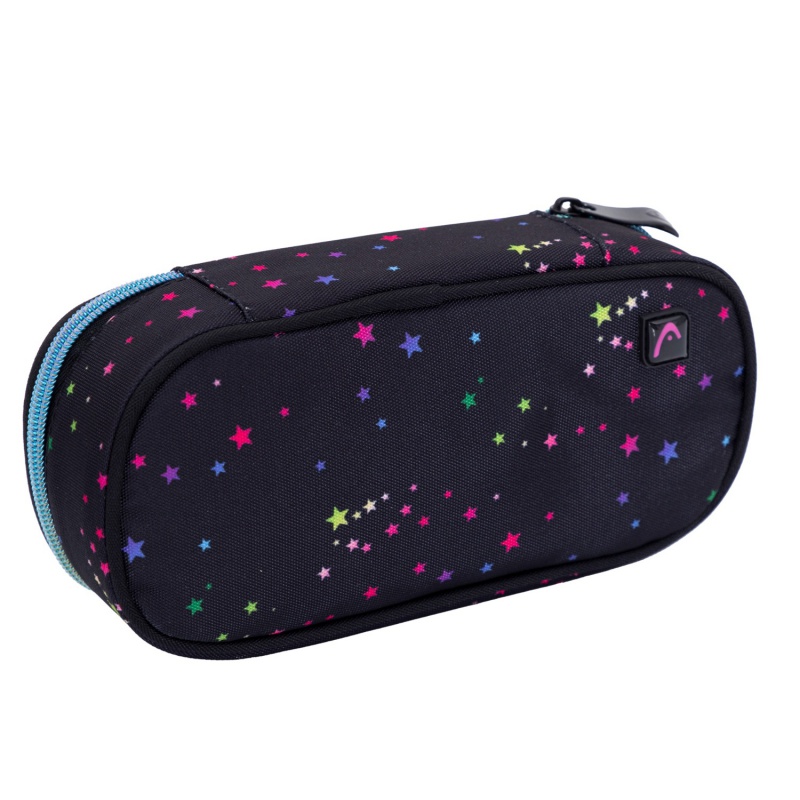 Jednokomorový penál Head Rainbow Kitty AC6 - školní pouzdro, 503025038