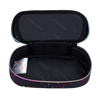 Jednokomorový penál Head Rainbow Kitty AC6 - školní pouzdro, 503025038