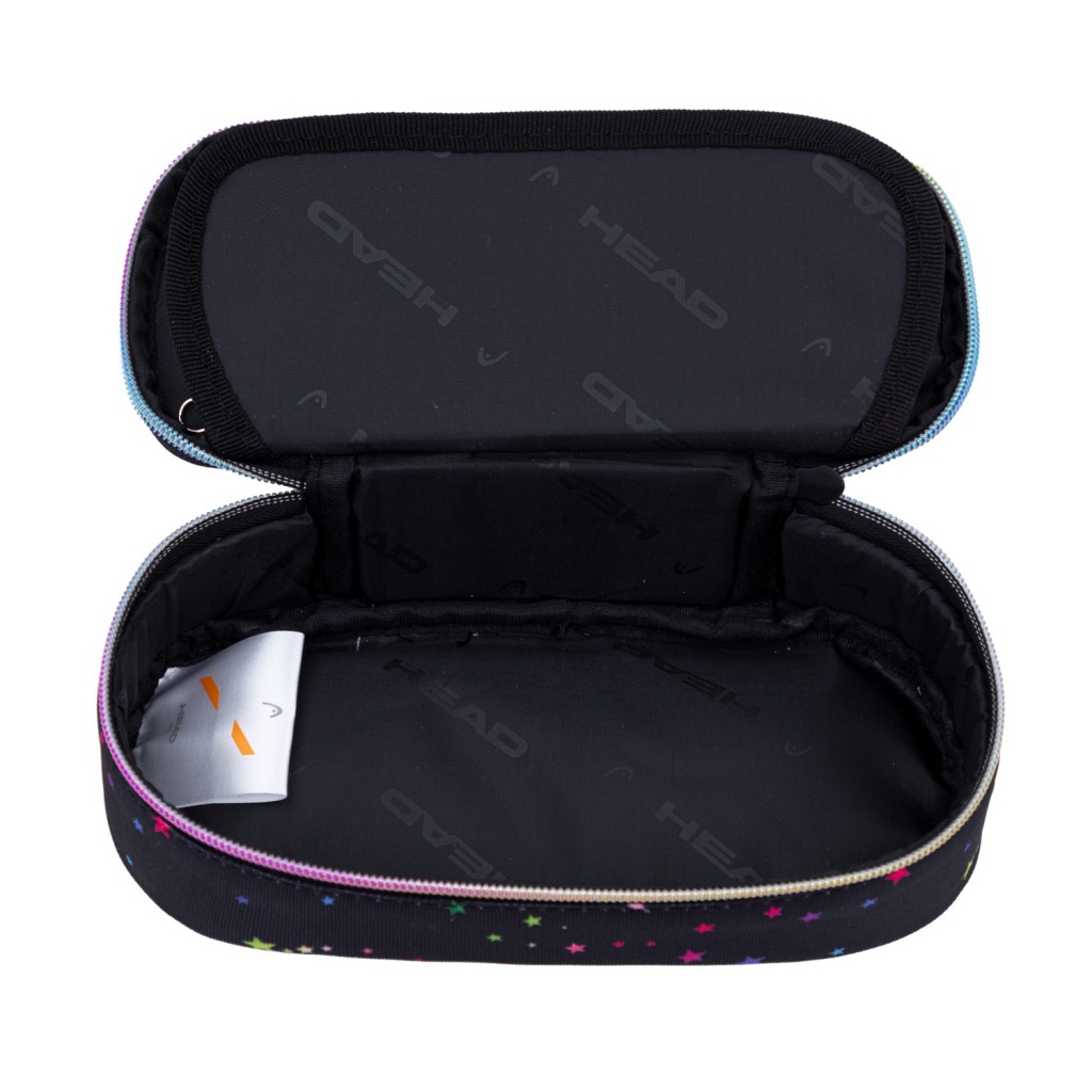 Jednokomorový penál Head Rainbow Kitty AC6 - školní pouzdro, 503025038
