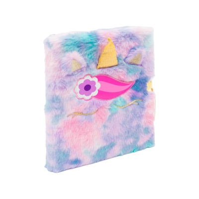 roztomily-plysovy-zapisnik-s-klucikom-astrapap-fluffy-unicorn-ombre-101025018