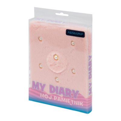 roztomily-plysovy-zapisnik-s-klucikom-astrapap-fluffy-pearl-pink-101025020