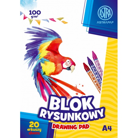 ASTRA Náčrtník / skicář A4, 20 listů 90g/m2, 106119001