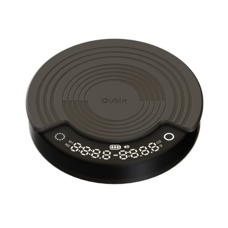 Outin Claro Coffee Scale - digitálna váha - čierna
