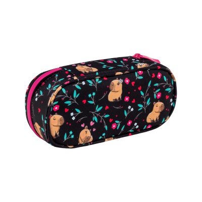 Penál ASTRABAG FLOWER CAPY AC6 – jednokomorový s organizérem