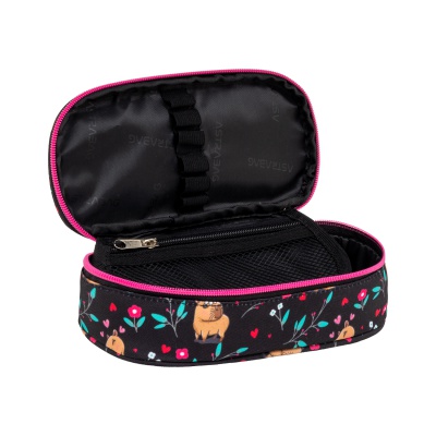 Penál ASTRABAG FLOWER CAPY AC6 – jednokomorový s organizérem