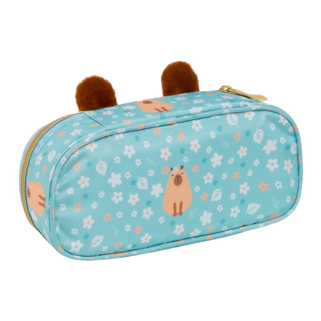 Jednokomorový penál / pouzdro AstraBAG Fluffy Capy, AC6, 503026027