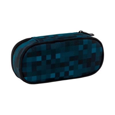 Jednokomorový peračník / puzdro AstraBAG Blue Pixel, AC6, 503026038