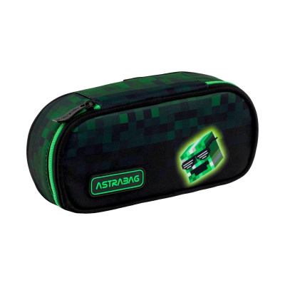 Jednokomorový penál / pouzdro AstraBAG Pixel Hero, AC6, 503026039