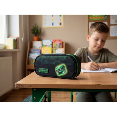 Jednokomorový peračník / puzdro AstraBAG Pixel Hero, AC6, 503026039