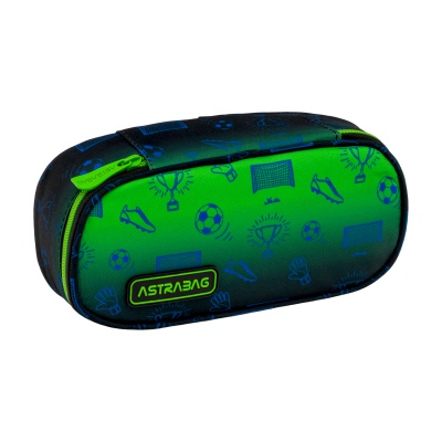 Jednokomorový peračník / puzdro AstraBAG Ombre Football, AC6, 503026069